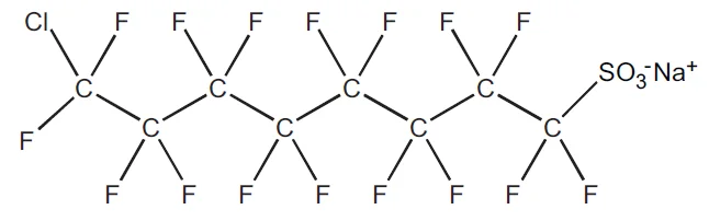 8Cl-PFOS 8Cl-PFOS - suflonates perfluoroalcanes