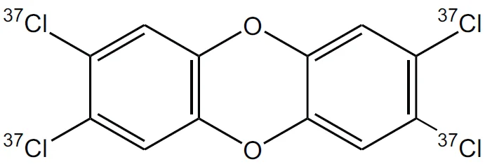 MCDD-2378 2,3,7,8-(37Cl4)Tetrachlorodibenzo-p-dioxin