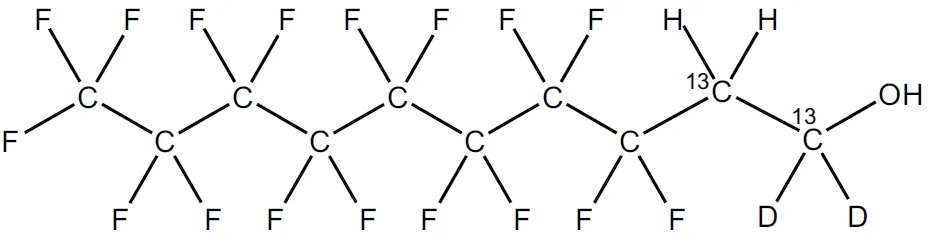 MFOET MFOET - étalon PFAS Wellington - Fluorotélomères d’alcool 13C-X:2FTOH