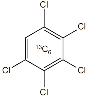 MPeCB Pentachloro(13C6)benzene 2483735-54-0 - OCP - BCP Instruments