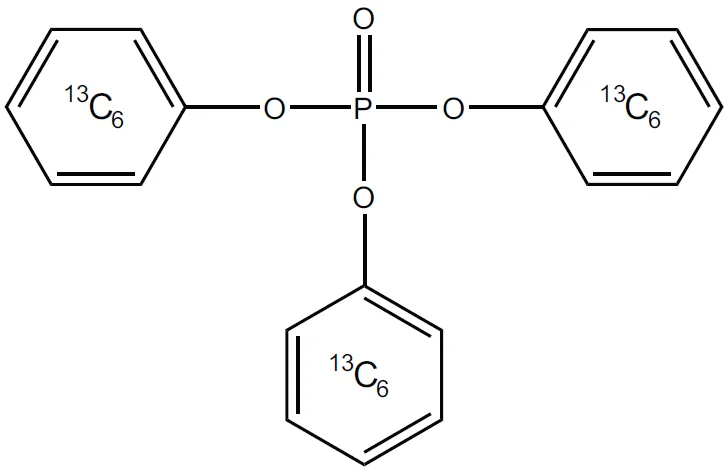 MTPP (13C18)Triphenyl phosphate - composés organophosphorés - BCP Instruments