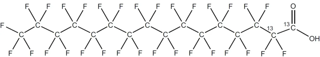 M2PFHxDA Perfluoro-n-(1,2-13C2)hexadecanoic acid M2PFHxDA Perfluoro-n-(1,2-13C2)hexadecanoic acid - PFAS - BCP Instruments