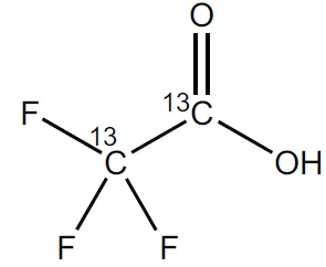 M2TFA Trifluoro(13C2)acetic acid M2TFA Trifluoro(13C2)acetic acid - PFAS - BCP Instruments